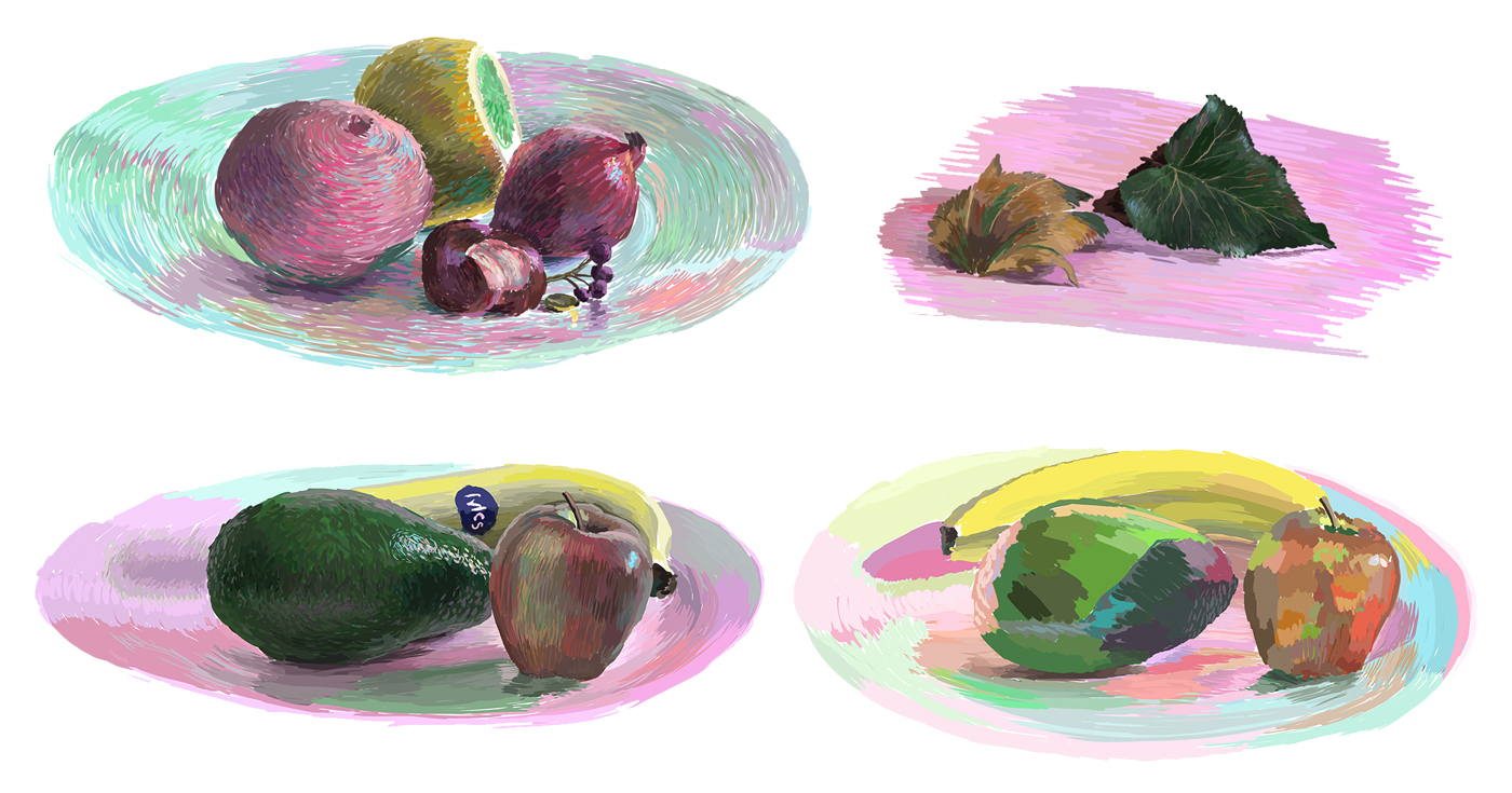 Still life studies - Wacom Intuos3 tablet